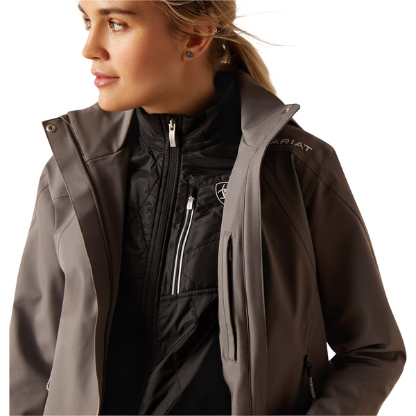 2024 Ariat Damen Küsten H2O Jacke 10048872 - Plum Grey